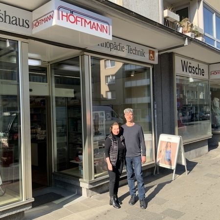 Inhaber Andreas Eggert und Geschäftsführerin Theresia Vollrath